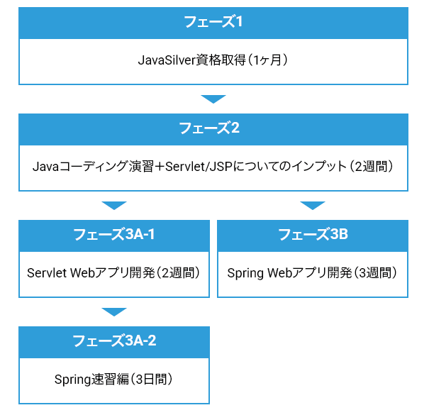 研修フロー図